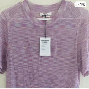 Bundle of 2 Items: Lilac Isabel Marant T NWT + Brick Rose Lululemon Yoga Top M